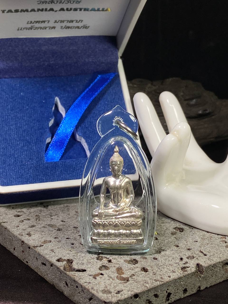 Jin Thai Fo Pai - ARCHAN TOY啊暂代邦斌药师佛（纯银材质）现物实拍
