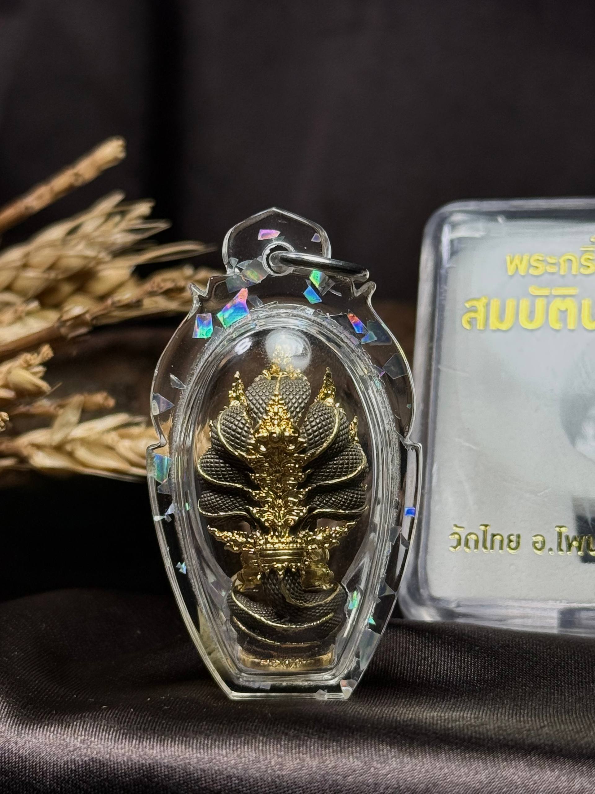 Wat Thai 大法会众高僧加持  B.E.2566 Phra Kring Nak Prok（七龙药师佛）一套   | SAN Pin Selection