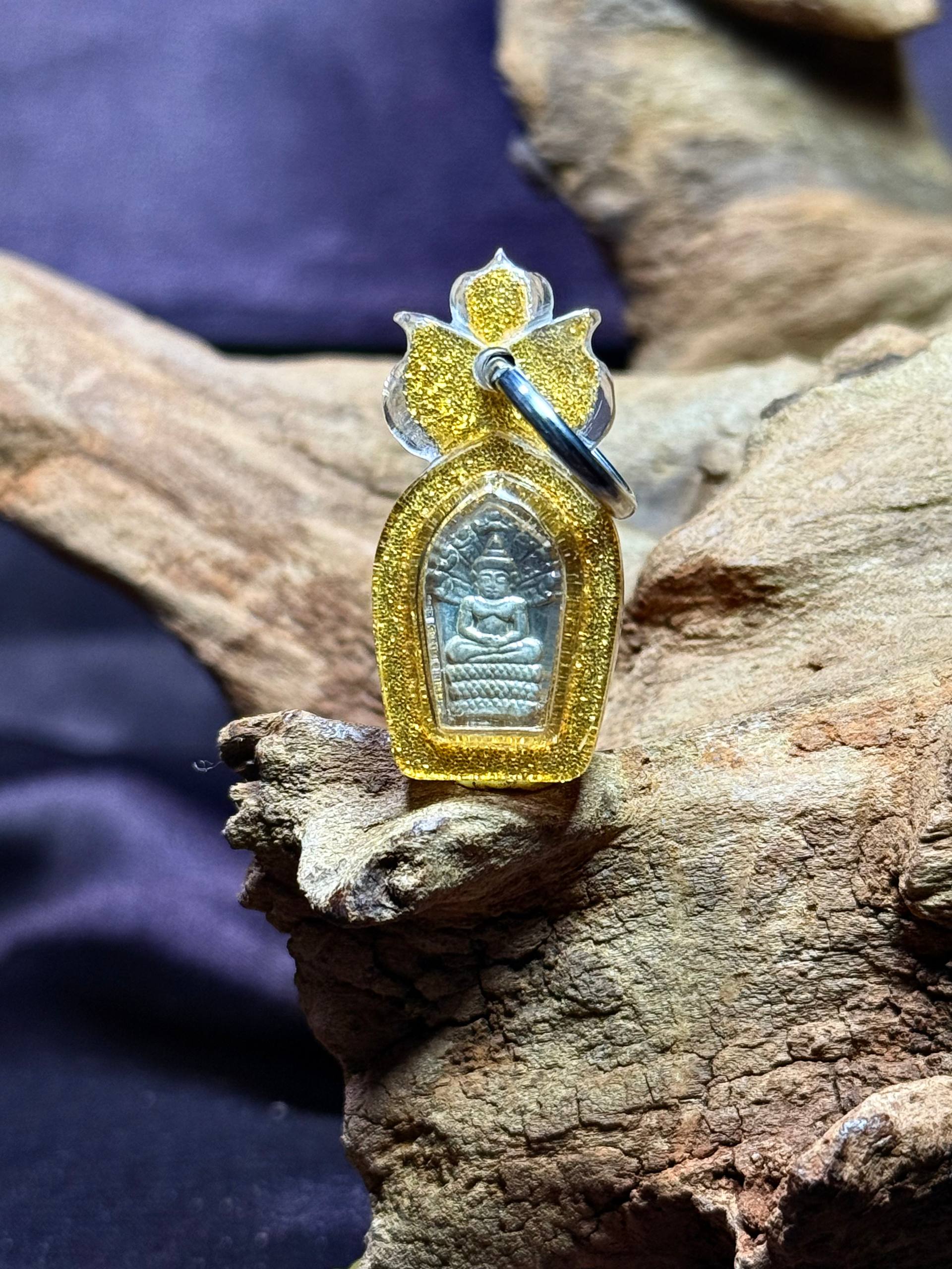 Jin Thai Fo Pai - ARCHAN RICH阿赞沥七龙佛（纯银材质）
