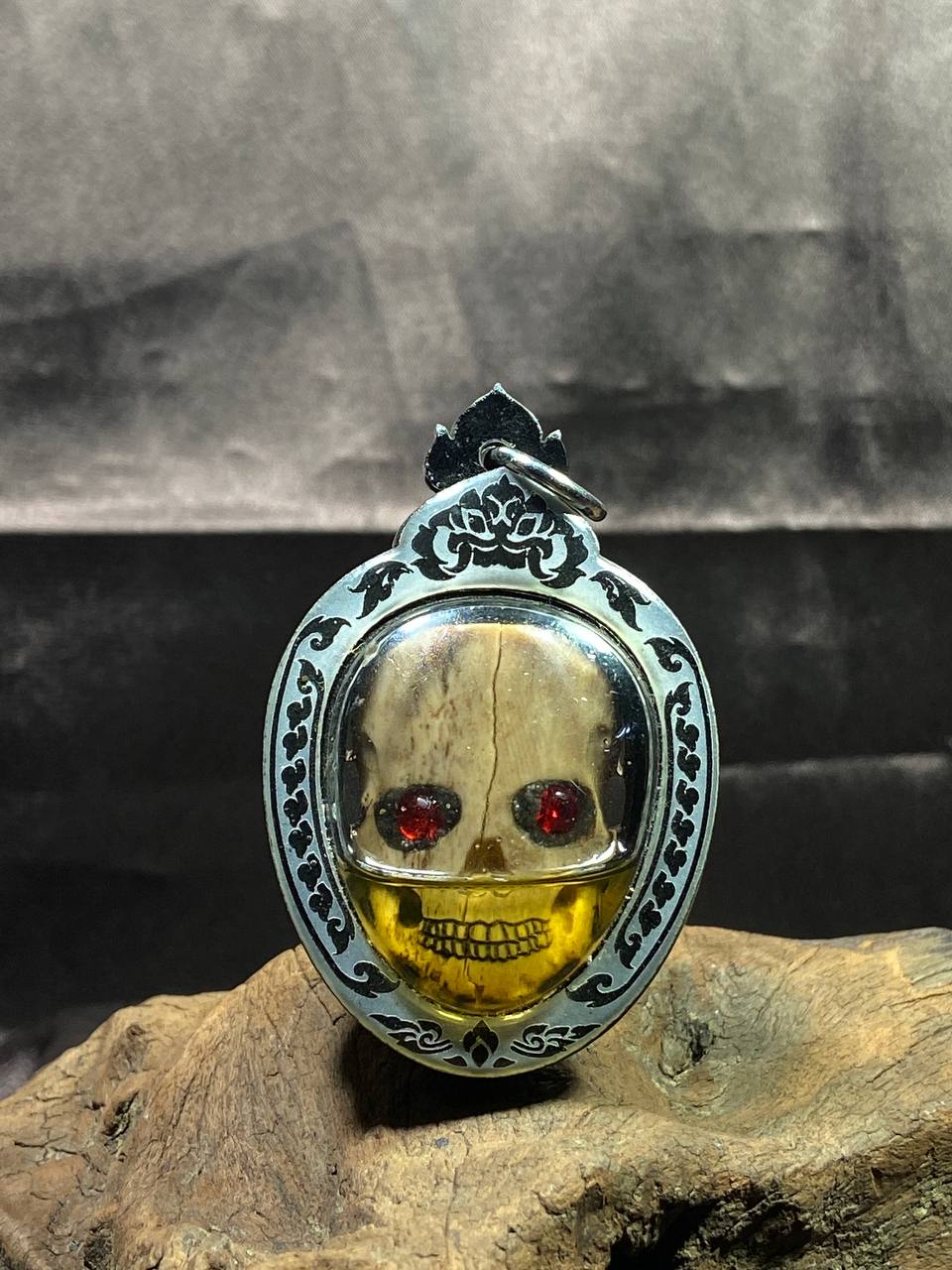 Jin Thai Fo Pai - ARCHAN NUT阿赞纳塔 红眼赌运耳报鬼（镭射防水壳）
