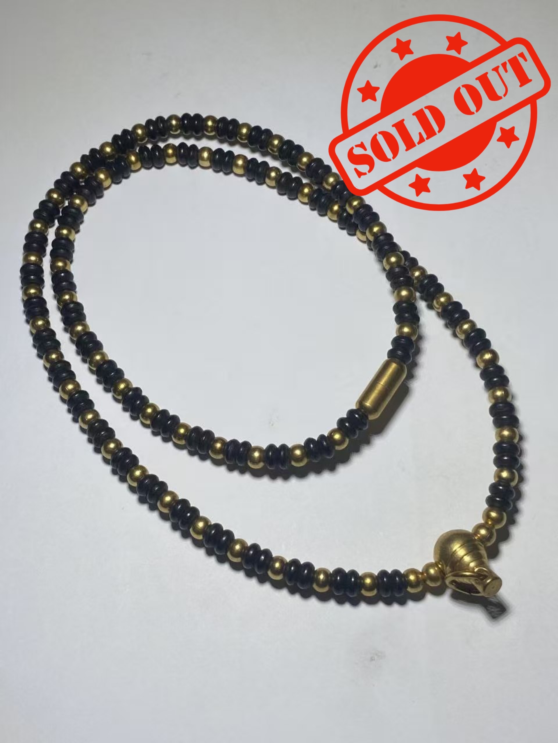 Jin Thai Fo Pai - 椰壳佛牌链【长款 1扣】