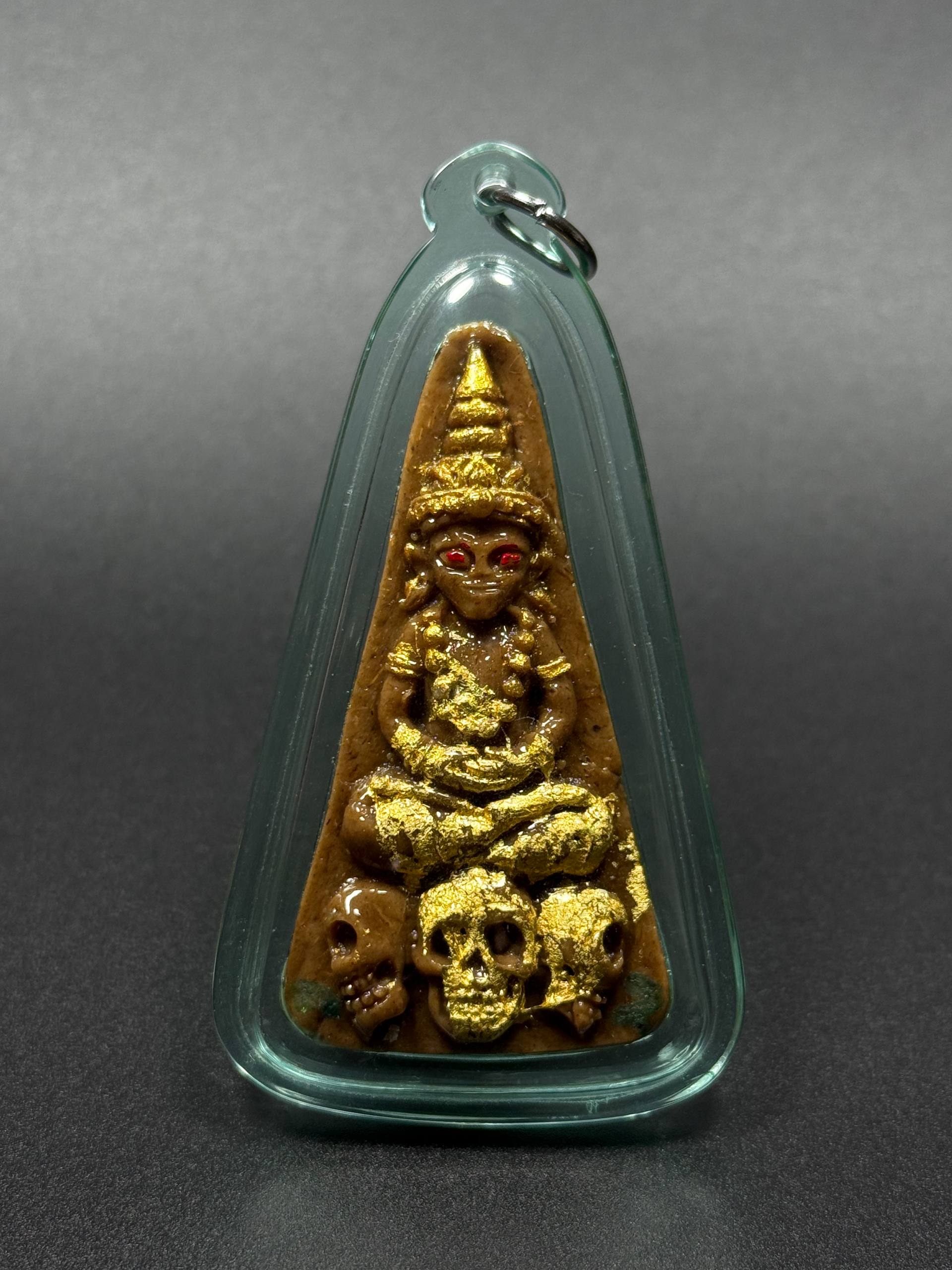 Jin Thai Fo Pai - 泰国北榄府人缘师傅啊赞沥【独家限量款】吸财耳报红眼帕婴｜背后PRAI KASIP