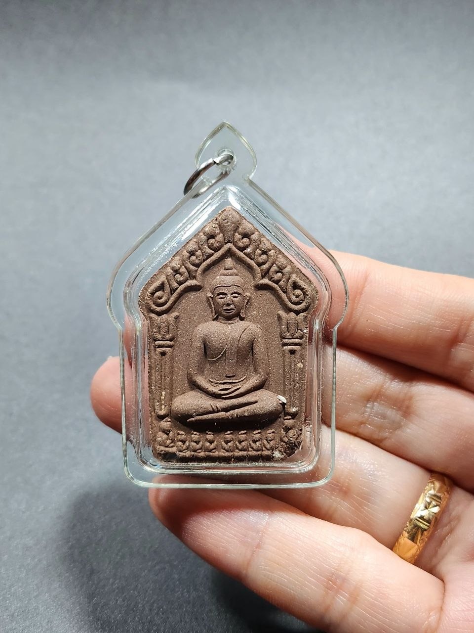 Jin Thai Fo Pai - B.E.2562 九童坤平（褐色肉版 · 含防水壳） Kruba Tao｜Wat Ubosot Ban Lao