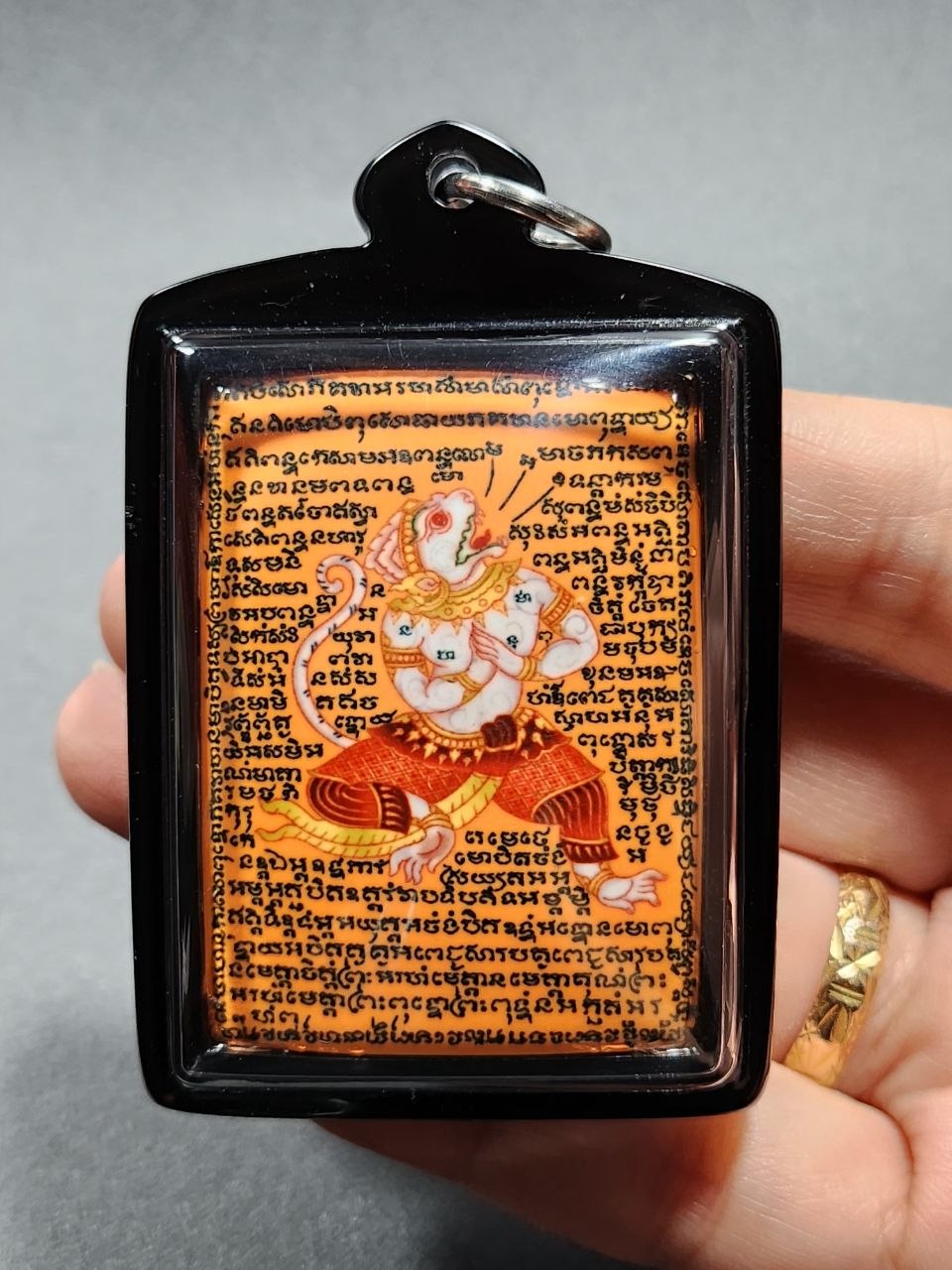 泰国北榄府 Ajarn Rich 哈努曼八臂大力神（限量版 · 手绘经文） | SAN Pin Selection