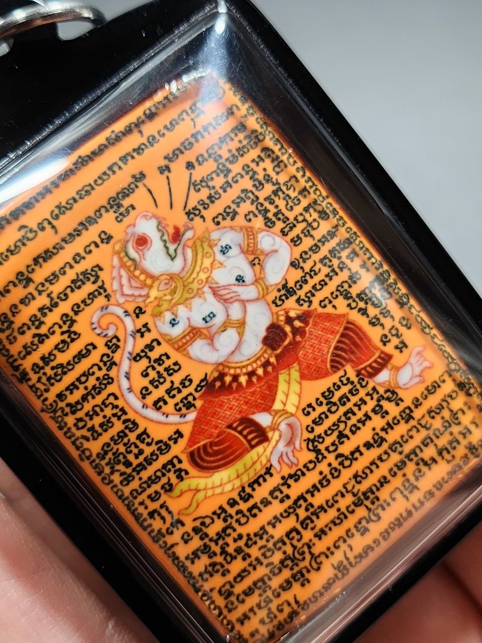 泰国北榄府 Ajarn Rich 哈努曼八臂大力神（限量版 · 手绘经文） | SAN Pin Selection