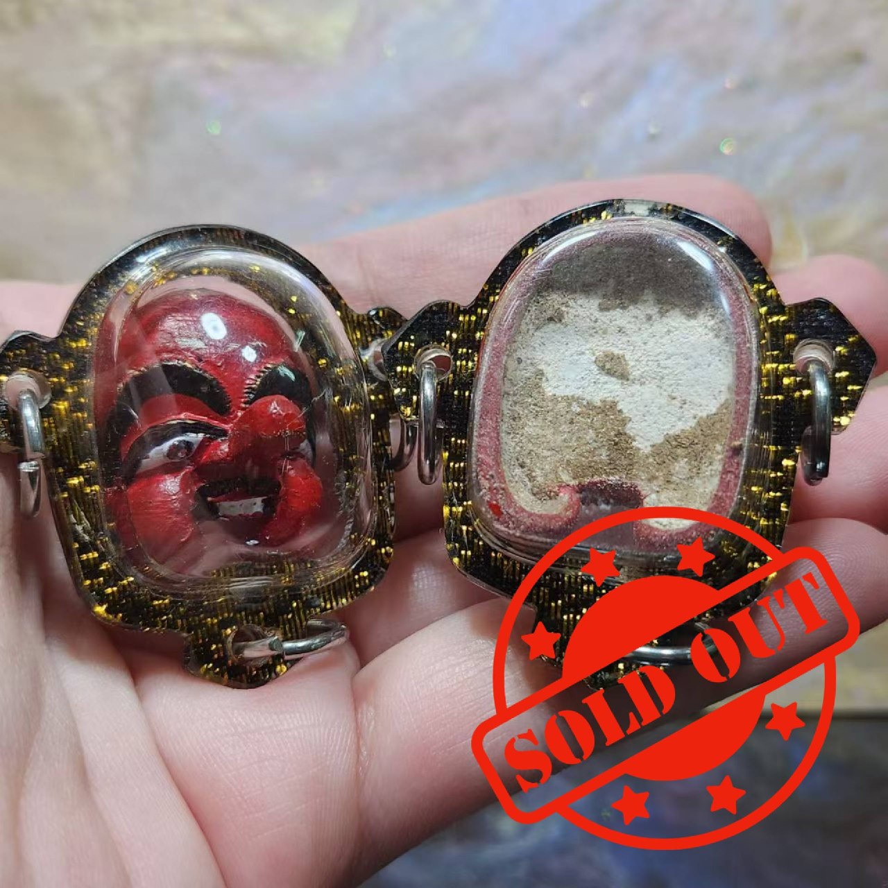 Jin Thai Fo Pai - PHAN BOON潘文天神（三扣黑金色防水壳）
