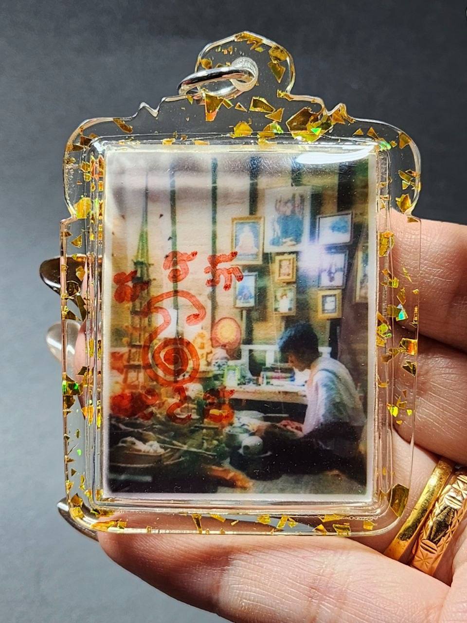 阿赞拜（阿赞Boy）第一期自身法照｜师傅手写师公法印符咒｜实物拍摄1 | Jin Thai Fo Pai