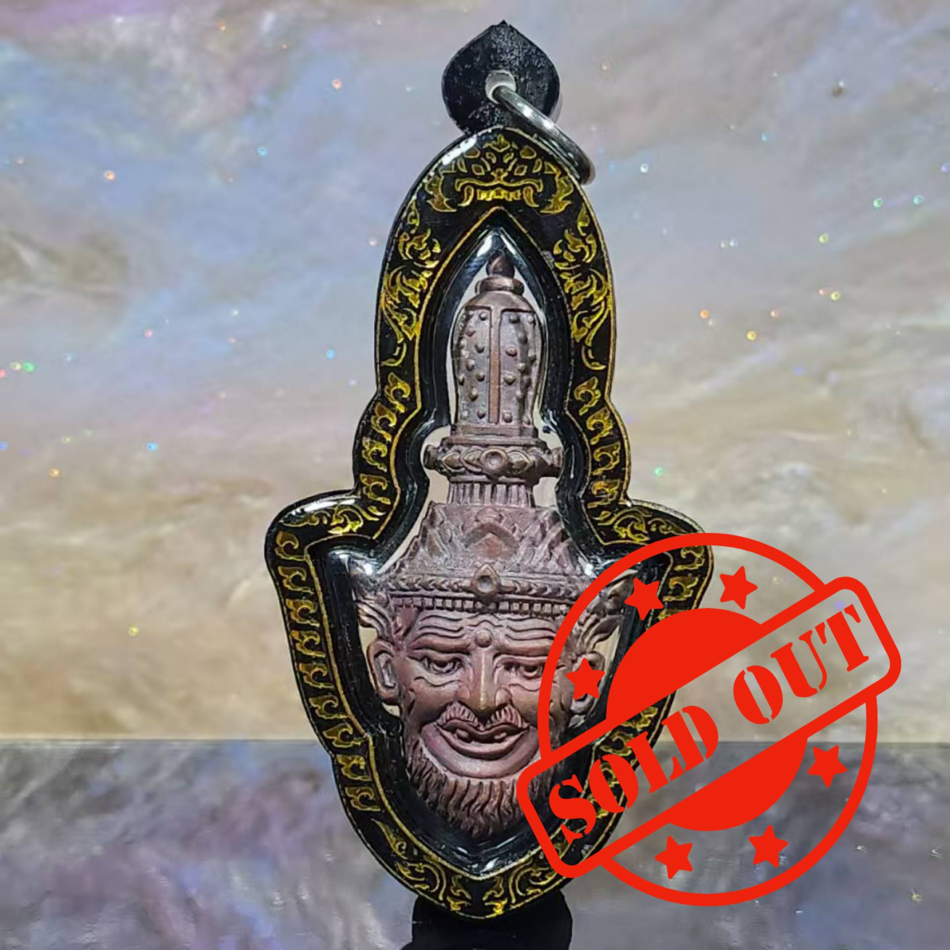 Jin Thai Fo Pai - LP PAKSIT龙婆帕喜佛历2563鲁士（镭射金边亚克力防水壳）
