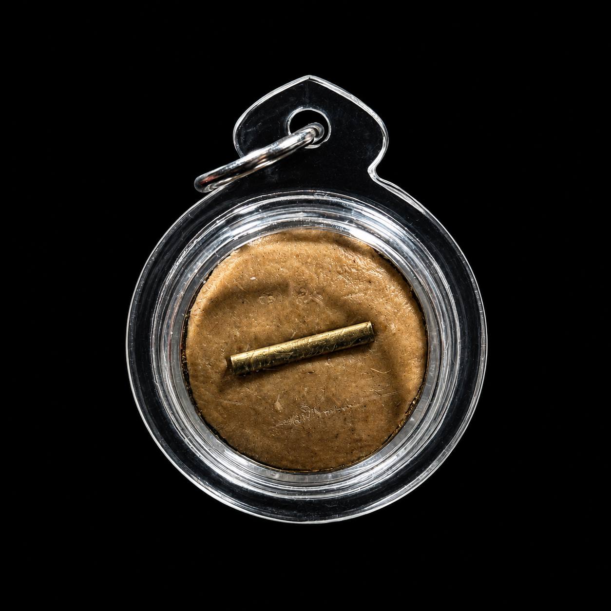 阿赞潘贤 第一期兰纳古法瓷面金苍蝇铜符管 Locket MengWanKam Roon Reak B.E.2567 | Jin Thai Fo Pai