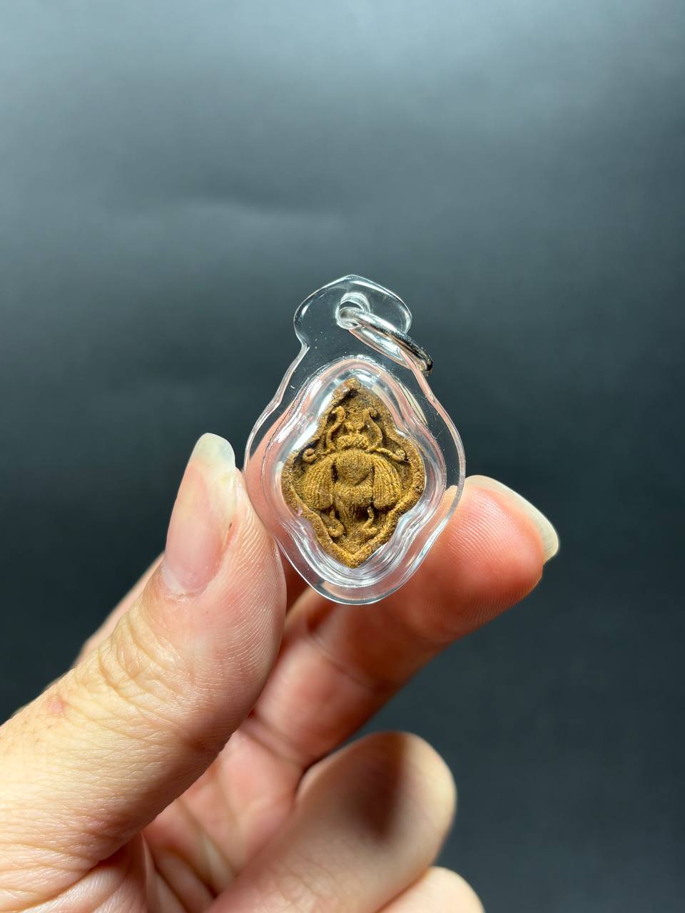 PHRA ARCHAN PHANSEAN阿占潘贤第一期红药粉金苍蝇（无符管版本）
 | Jin Thai Fo Pai