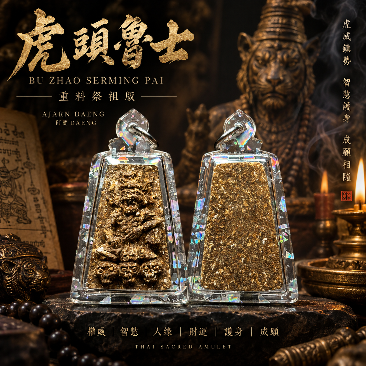 Jin Thai Fo Pai - AJARN DAENG｜虎头鲁士 Bu Zhao Serming Pai｜重料祭祖特别版