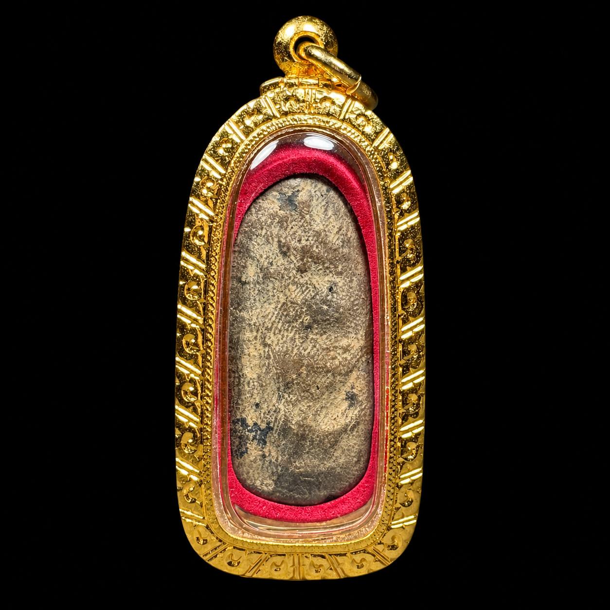 PHRA PHANATBODI｜B.E.2499（1956）｜Wat Saranat Thammaram｜土质老佛牌｜附泰国鉴定卡 | Jin Thai Fo Pai