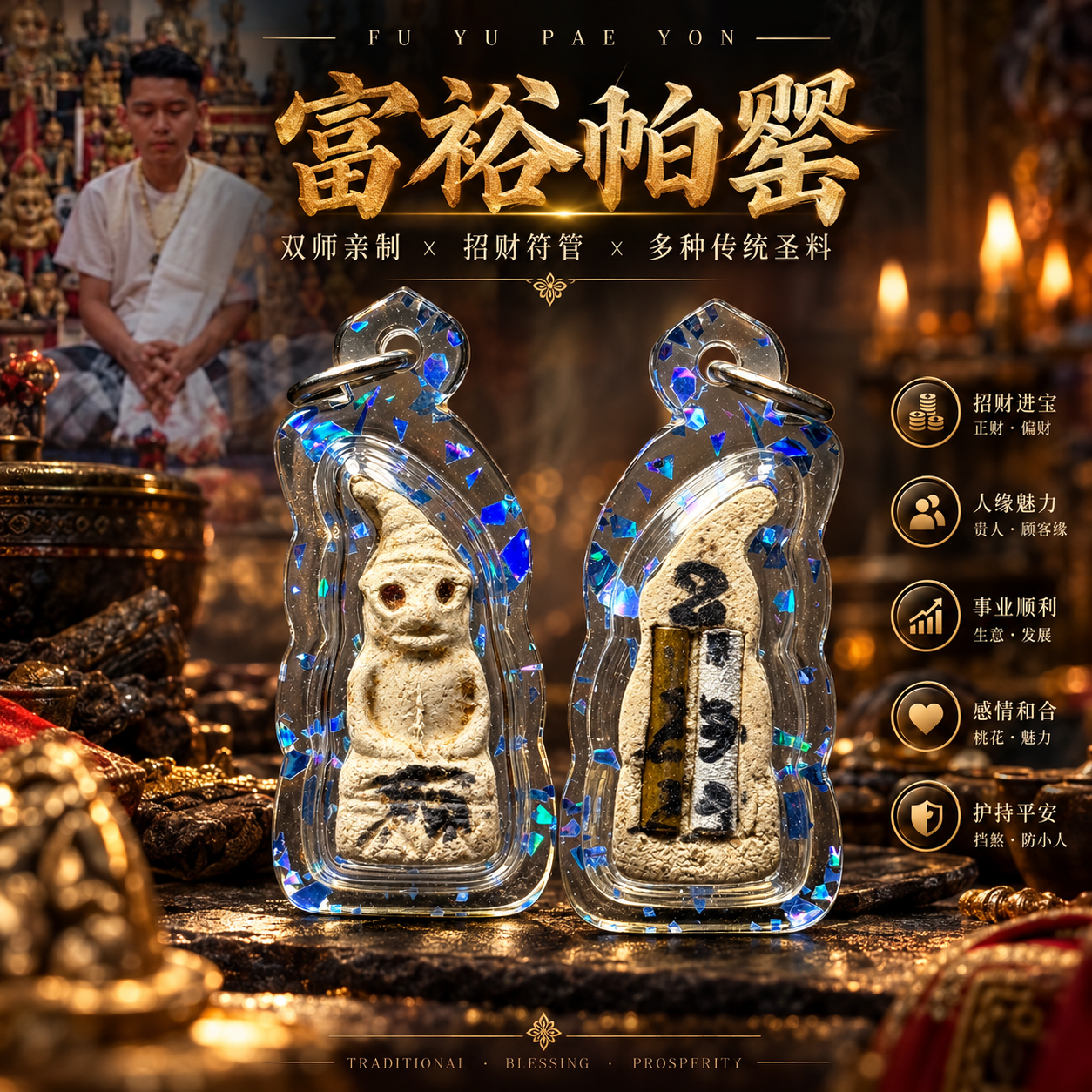 AJARN BOY 阿赞拜｜双师亲制富裕帕罂｜现货实拍 | Jin Thai Fo Pai
