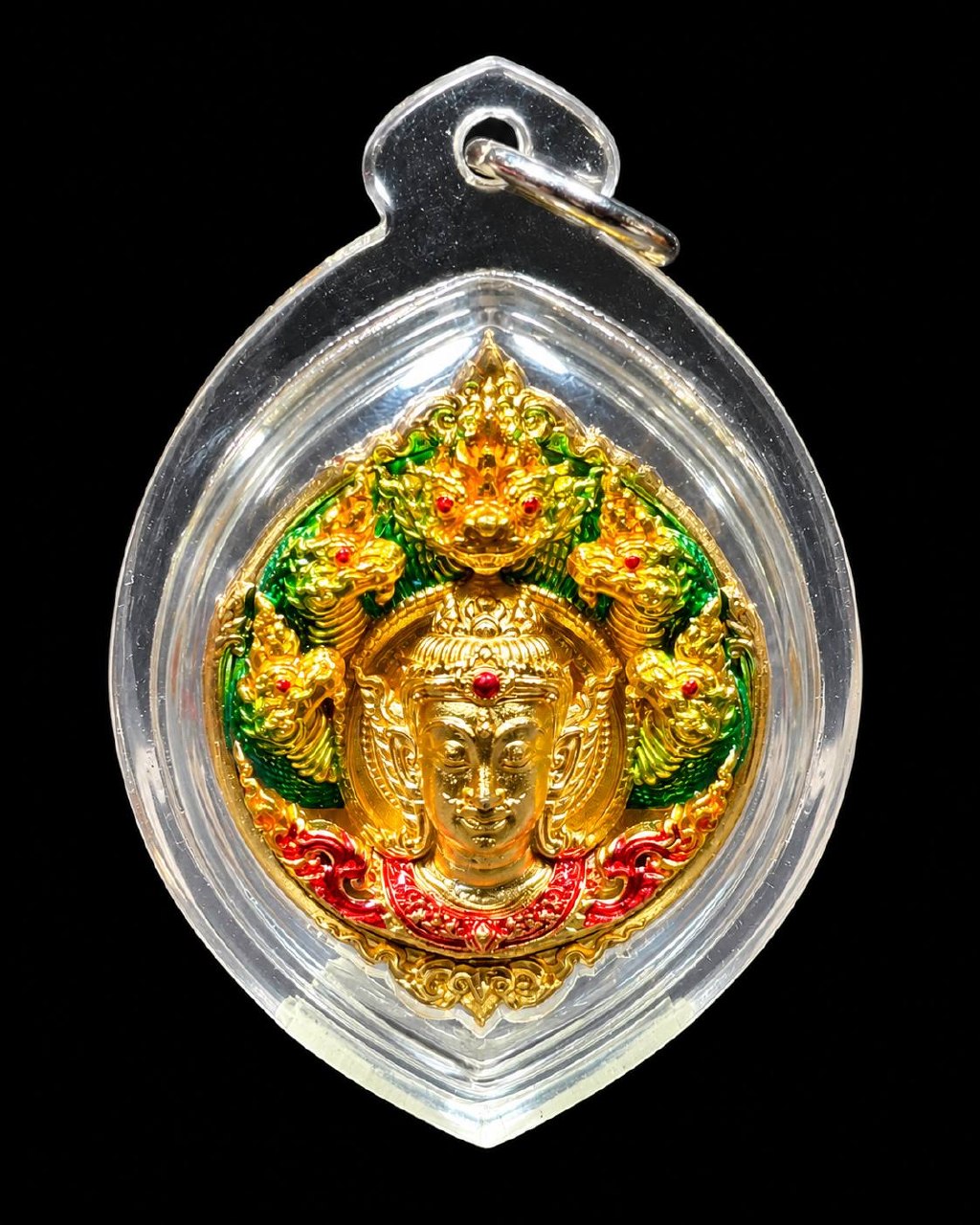 Phor Than Phon Pijit Tho｜佛历2568双尊合体泽度金×掩面必达佛｜Wat Bang Klau·泰南天卫守护限定版｜招财权势·聚财守财·贵人护身 | Jin Thai Fo Pai